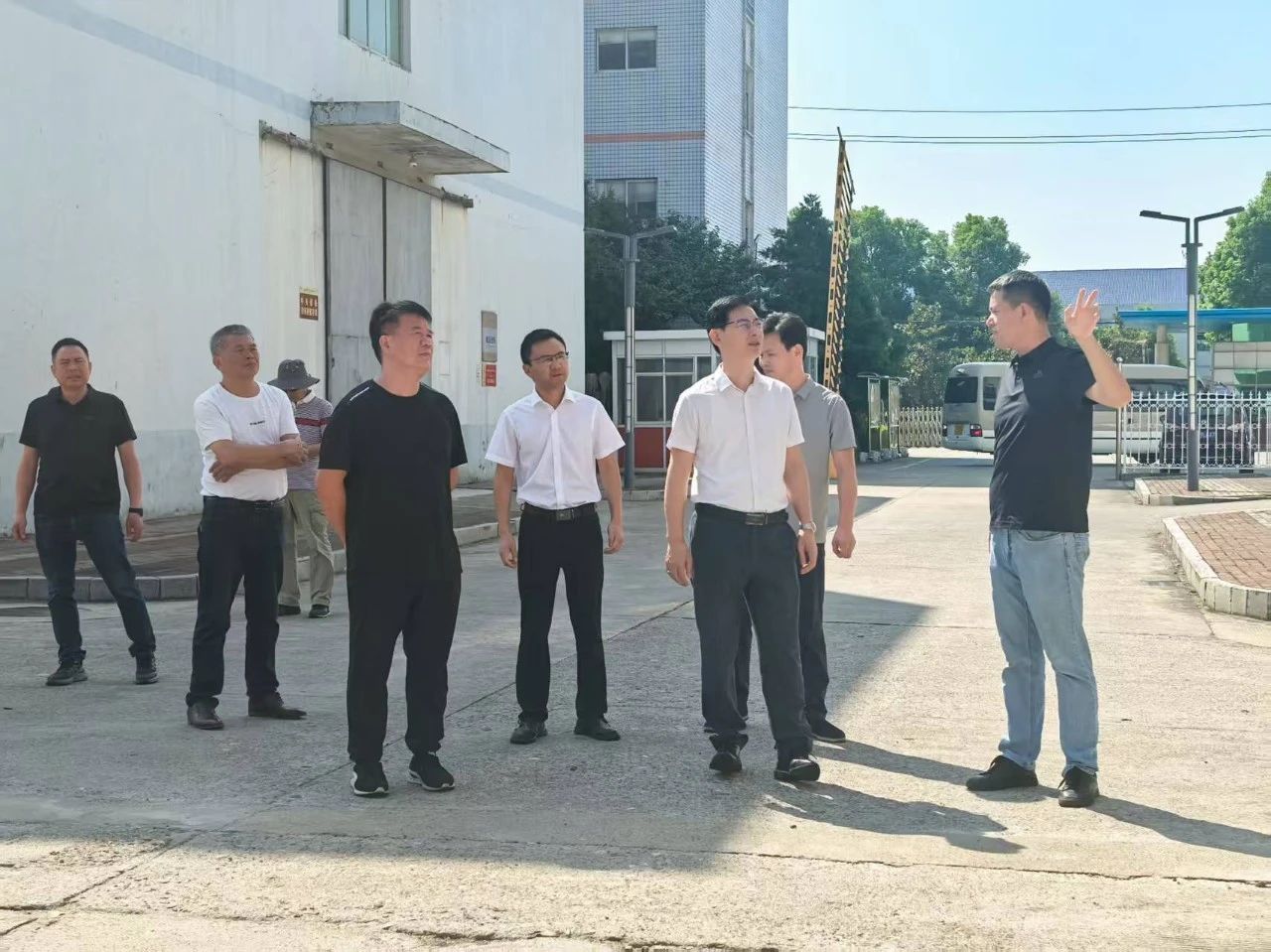 海峡两岸中小企业联合促进会走进益阳茶厂有限公司